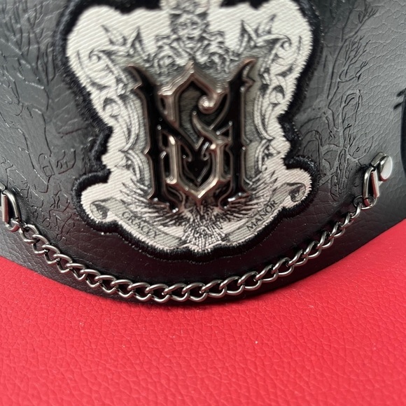 DISNEY PARKS Haunted Mansion Snapback Hat NWOT - Picture 2 of 3